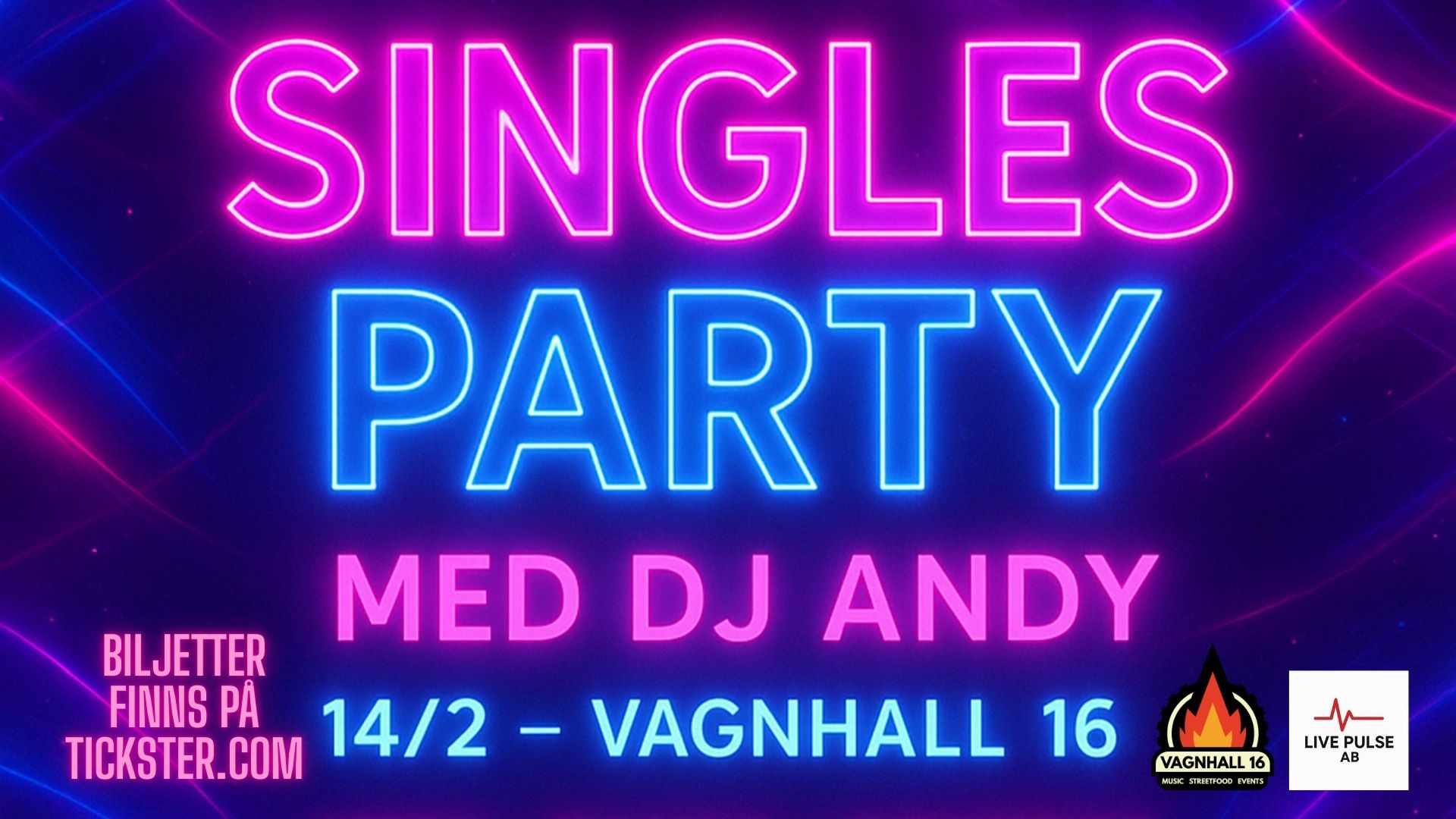 Singles Party 30+ med DJ Andy